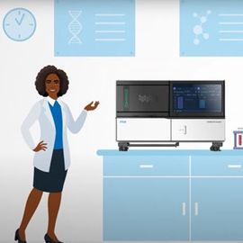 Custom Content Image from HIV video - Character in a lab  