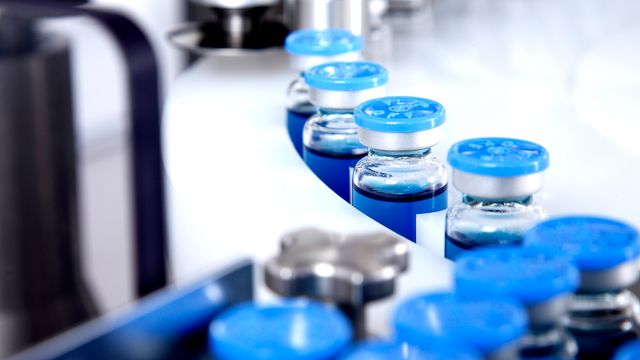Vaccine vials. 